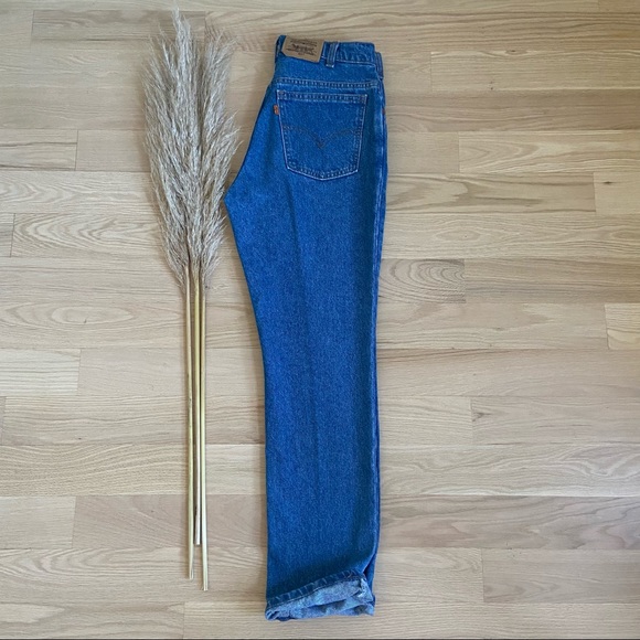 Vintage Levi’s 631 Orange Tab Jeans - Picture 5 of 9